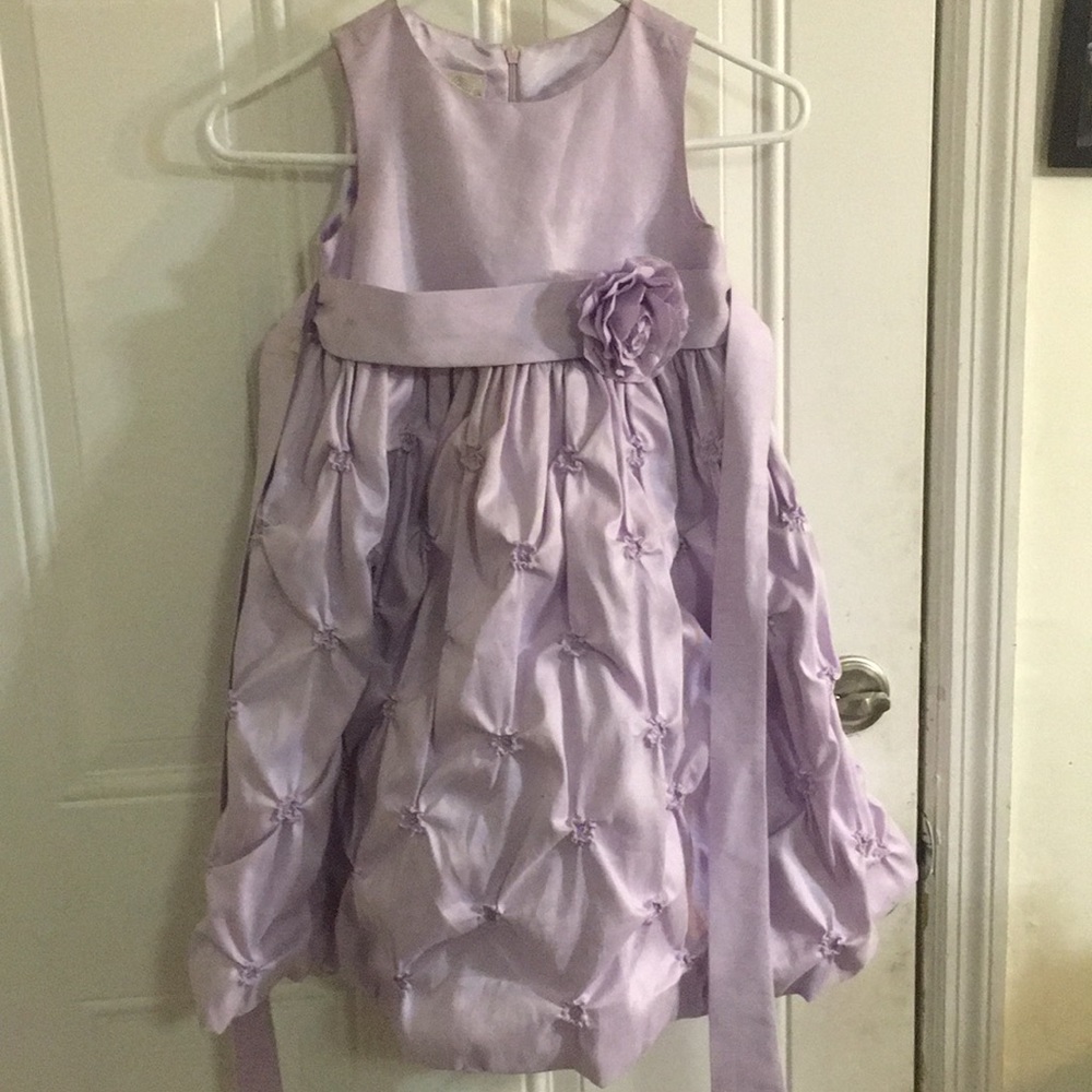 Purple kids dress